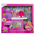 Barbie Mysteries Beach Detectives Barbie Malibu  Doll, Cotton Candy Game Playset & Accessories