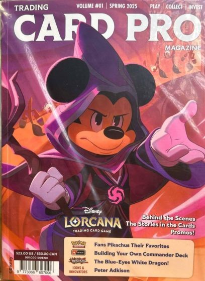 Card Pro Magazine Issue 1 Premier Trading Card Magazine &Promo Packs