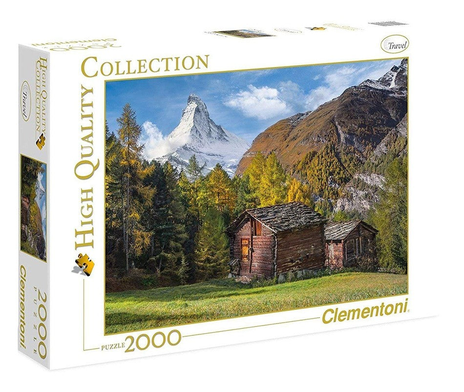 Clementoni 2000 Piece Jigsaw Puzzle -Fascination with Matterhorn