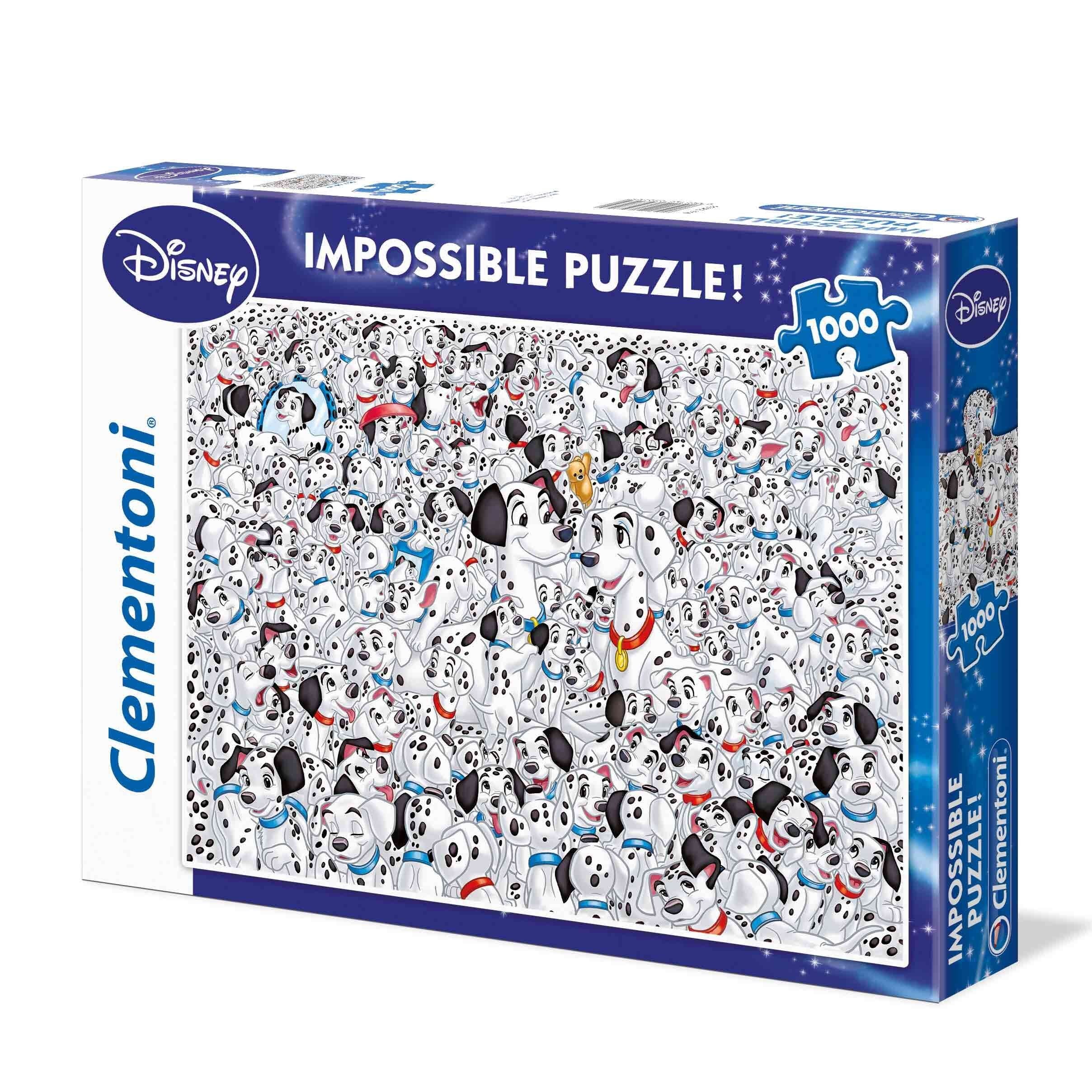Clementoni Puzzle Impossible 101 Dalmatians 1000 pcs