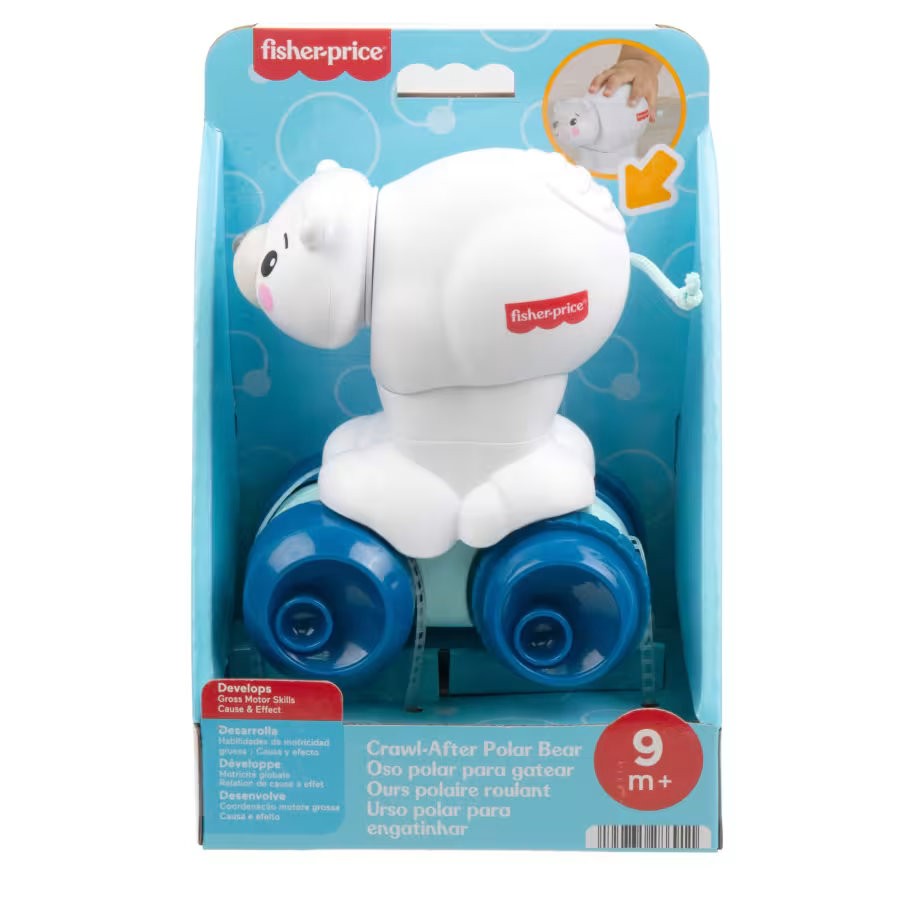 Fisher-Price Crawl-Along Polar Bear