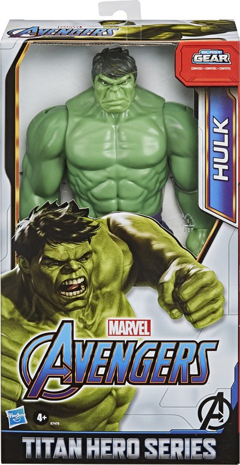 Hasbro Marvel Avengers Blast Gear: Titan Hero Series - Hulk Deluxe Action Figure