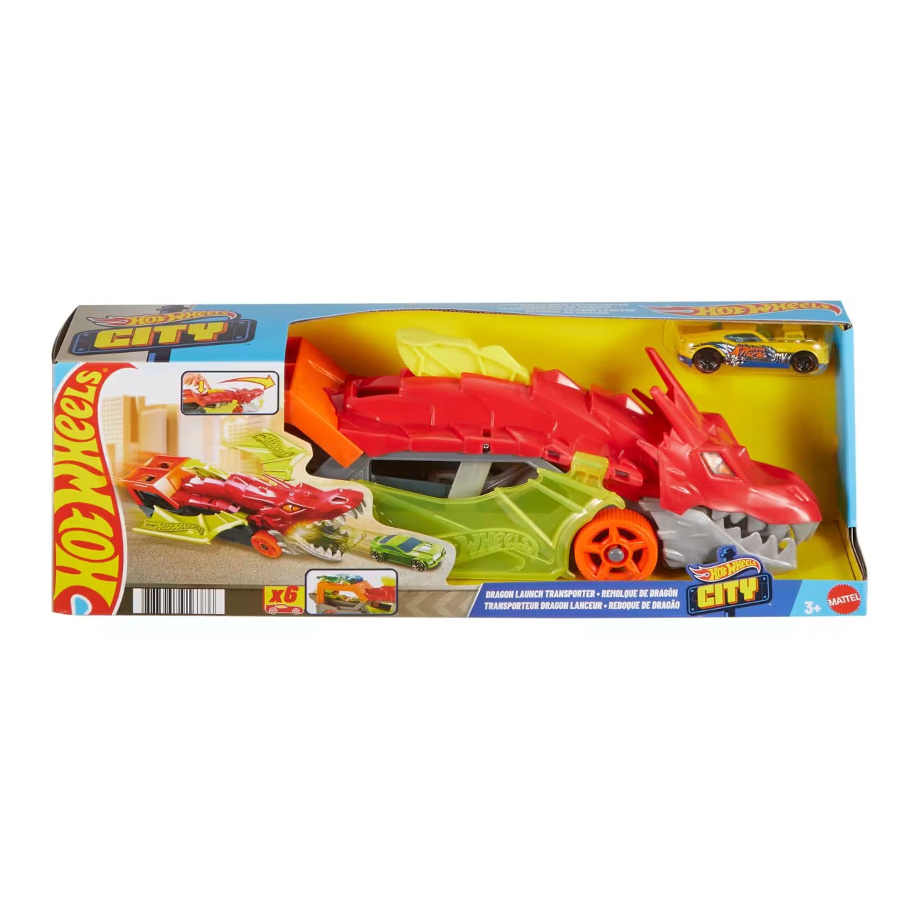Hot Wheels City Dragon Launch Transporter