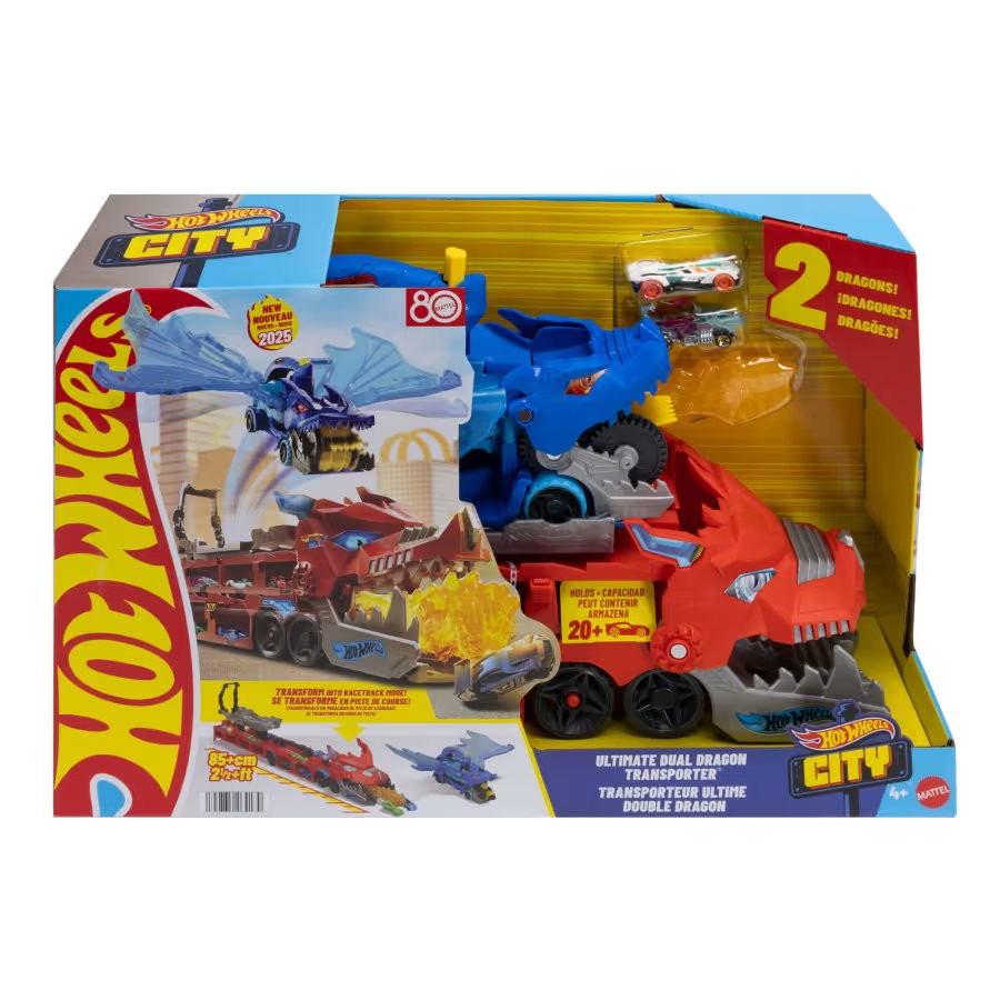Hot Wheels City Hot Wheels Ultimate Dual Dragon Transporter
