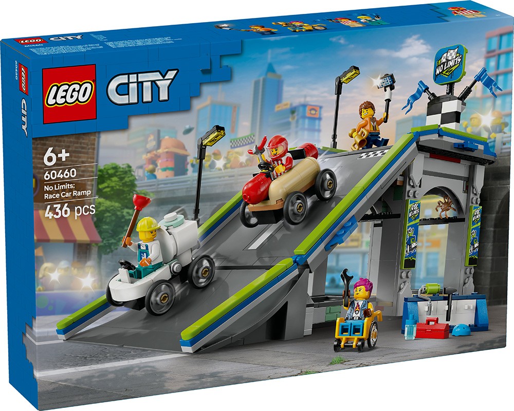 LEGO® CITY No Limits: Race Car Ramp