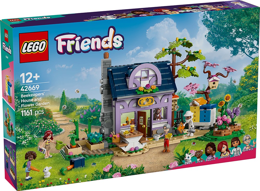 LEGO® Friends: Beekeeper's House and Flower Garden