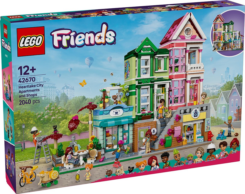 LEGO® Friends: Heartlake City Apartments and Shops