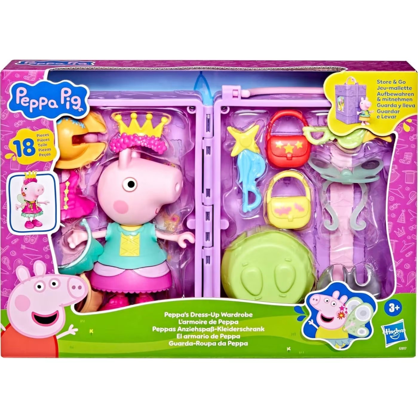 Peppa Pig Peppas Dress-up Wardrobe Playset