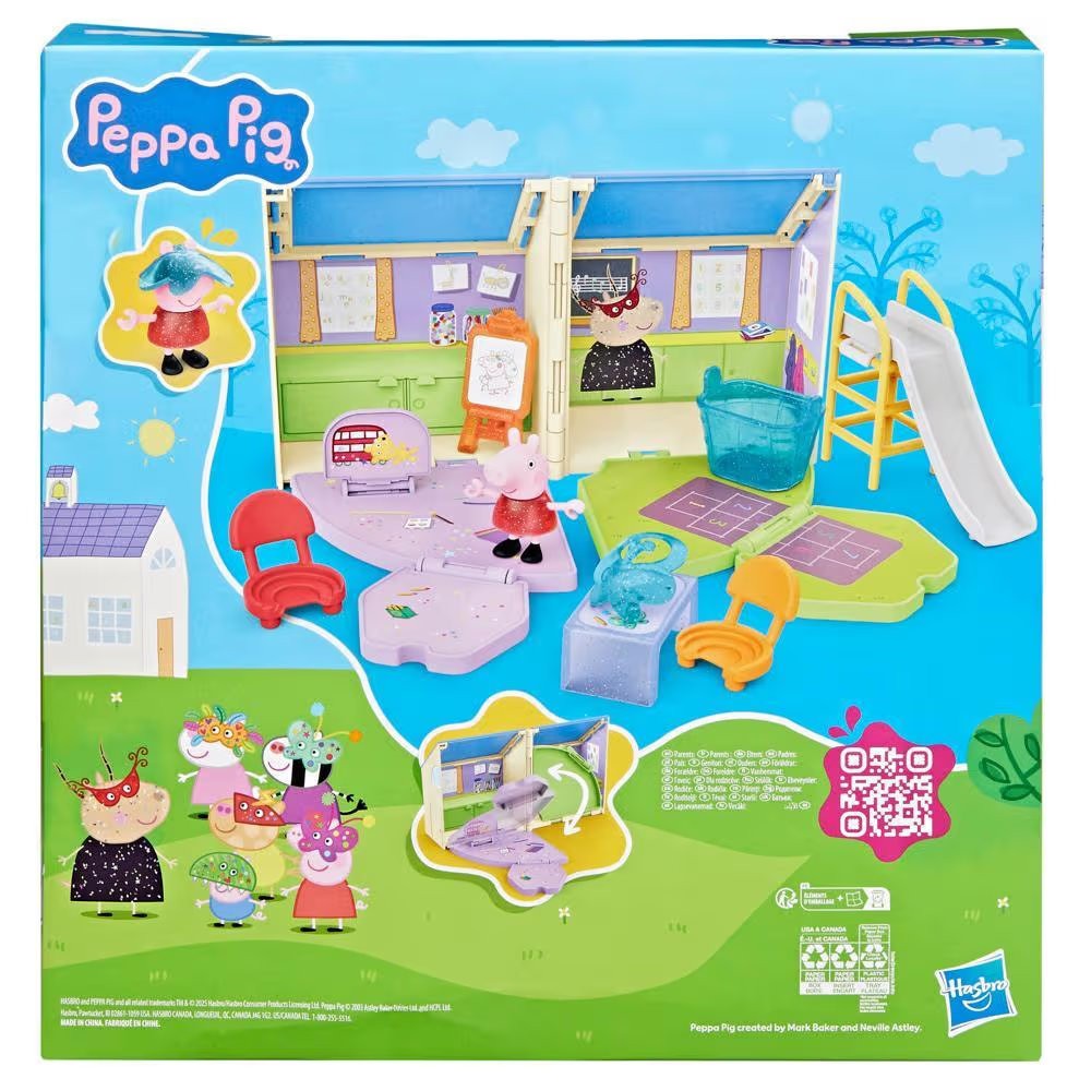 Peppa Pig Peppas Pop-Open Playgroup Playset