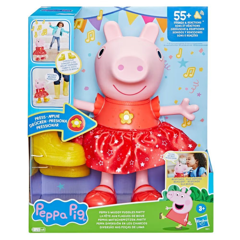 Peppa Pig Toys PeppaS Muddy Puddles Party Doll