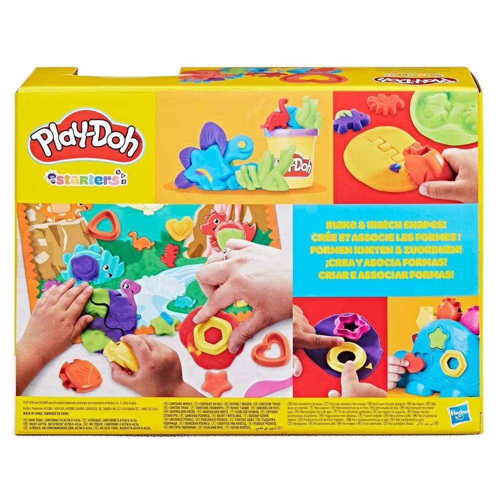 Play-Doh Shapes & Colors Dino Starter Set
