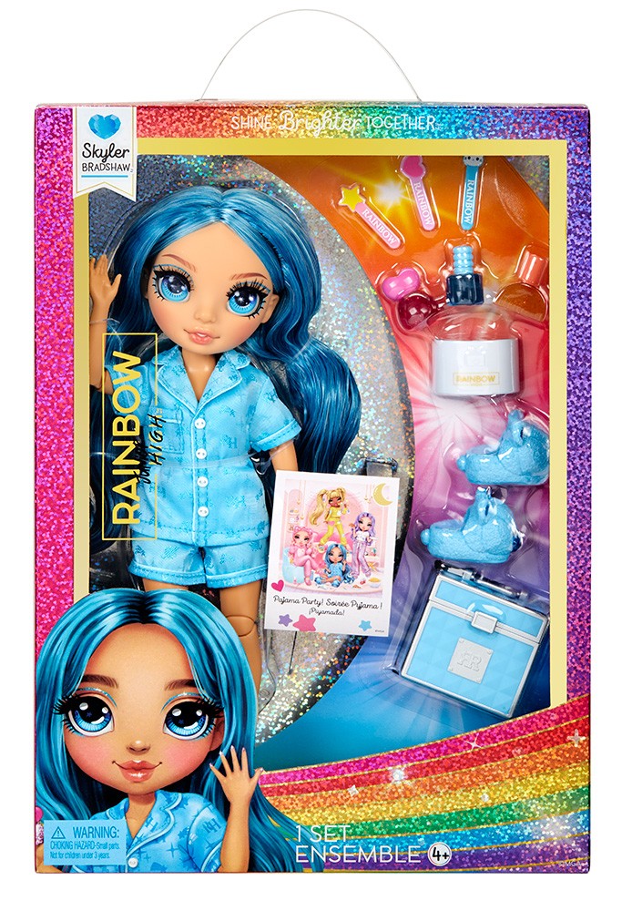 Rainbow High Fashion Doll PJ Party Doll Skyler