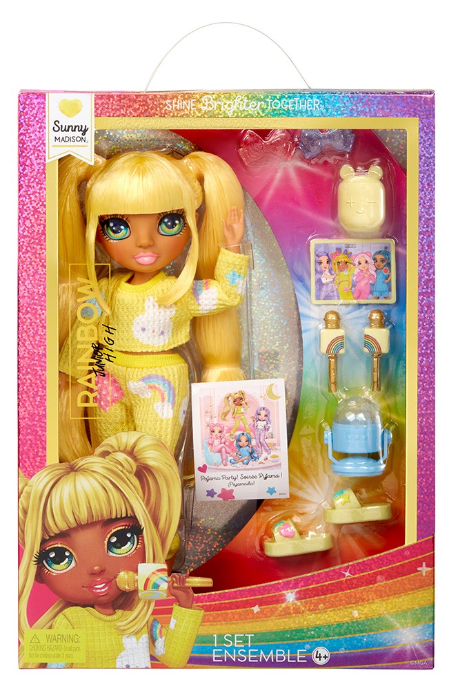 Rainbow High Fashion Doll PJ Party Doll Sunny