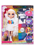 Rainbow High Fashion Doll Watercolor & Create