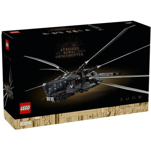 The LEGO® Icons Dune Atreides Royal Ornithopter