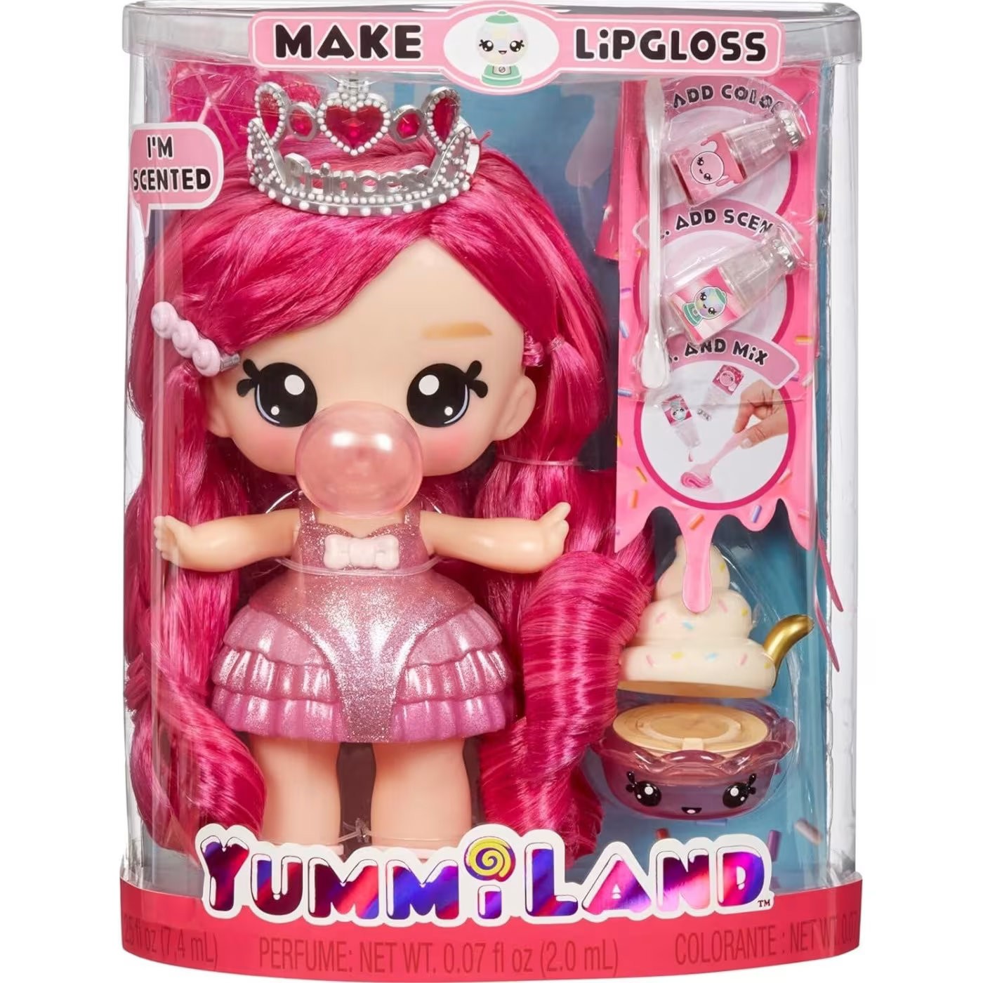 Yummiland Large Doll Lipgloss Pet Bianca Bubblegum